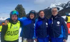 Sci paralimpico: DiscesaLiberi Racing Team in festa per Fabio Cazzanti