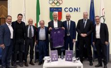 Ciclismo: presentata nel Salone d'Onore del CONI la Granfondo Alpi del Mare