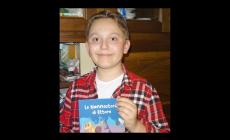 Ettore, 12 anni, da Prato Nevoso al salone del libro di Torino. E' il più giovane scrittore dell'edizione 2025
