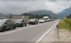 Rientro dal ponte del 2 giugno: la coda nonostante la presenza dei movieri Anas