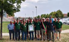 Morozzo: il gruppo Alpini ha festeggiato i 90 anni di Angelo Vinai