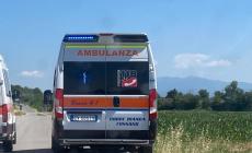 Ormea: centauro fuoristrada sulla statale 28 