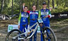 Mtb downhill: tre podi in Coppa Europa per il Tribe Team all'Aprica 