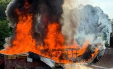 Park di Priero distrutto dal fuoco: partono due raccolte fondi per l'impianto