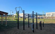 Pianfei: nuovi attrezzi fitness al Parco dei ragazzi