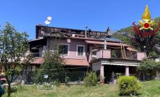 Incendio in una villetta a Chiusa Pesio, in località Mortè