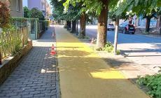 Altipiano: si completa la pista ciclabile in corso Italia