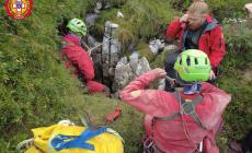 Ormea: proseguono le operazioni di soccorso. Stabili le condizioni del ferito 
