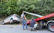 Mondovì, incidente agli Sciolli: si recupera l’auto