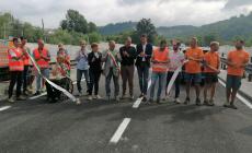 FOTOGALLERY - Inaugurazione ponte Fondovalle Bastia Mondovì 