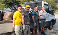 Dogliani: 20 sacchi di rifiuti abbandonati lungo la Sp 661