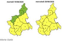 In arrivo temporali in Piemonte, diramato l'allerta giallo dall'Arpa