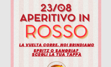Beinette: un aperitivo in rosso per il passaggio della Vuelta 