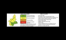 Arpa Piemonte: piogge su nord e nord est del Piemonte. Deboli sul Cuneese
