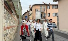 In processione da Mondovì a Vicoforte a 81 anni, la fede incrollabile della signora Rina