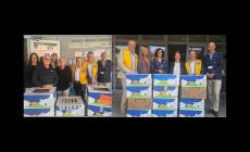 Mondovì: 237 kg di materiale scolastico grazie alla raccolta del Lions Mondovì Monregalese