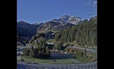 Cime imbiancate nel Monregalese: l'immagine a Prato Nevoso