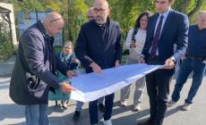 Giornata storica: alle Olle partiti i lavori per la nuova rotatoria