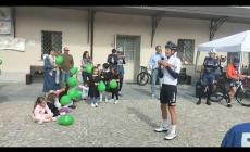 Maurizio Fondriest a Farigliano per sensibilizzare sulla ricerca 
