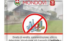 Divieto di vendita di bottiglie in vetro e lattine per Monregale-Alessandria di Eccellenza