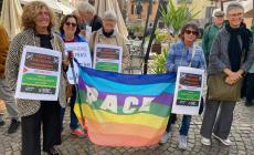 Mondovì, la manifestazione pro Gaza in piazza Martiri della Libertà