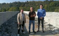 FOTOGALLERY - Partiti i lavori di rinforzo strutturale da 4 milioni di euro del ponte Ghigliani a Clavesana 