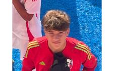 Calcio: il villanovese Lorenzo Moretti convocato in azzurro 