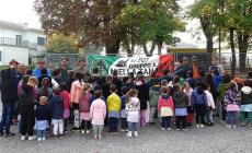 Niella: il grazie agli Alpini per la castagnata alle scuole