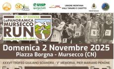 Podismo: domenica 2 novembre torna La Panoramica di Mursecco