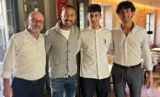 Fabio Quagliarella ospite al ristorante “Del Peso” a San Michele