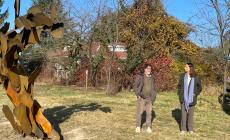 Vicoforte: inaugurato “Flusso pellegrino” nel campo dietro San Rocco