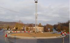 Ultimata la prima fase della nuova rotatoria alle Olle