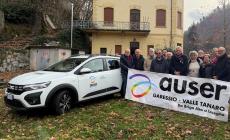 Una nuova Dacia Stepway per l'Auser a servizio degli anziani della Valle Tanaro 