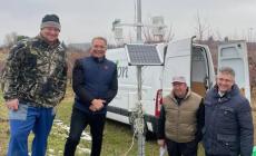 Monitoraggio climatico e agricoltura: a Mondovì la prima di 400 capannine meteo che saranno installate su tutto il territorio regionale 