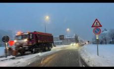 La nevicata di marted&igrave; 16 dicembre: Vicoforte, statale 28