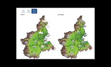 Arpa Piemonte: allerta gialla per neve e valanghe. Attenuazione il 23 dicembre, &ldquo;ripresa&rdquo; per la vigilia di Natale