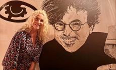 Antonella Clerici a Zanzibar nel resort del piozzese Teo Musso