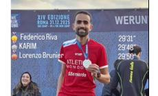 Atletica Mondov&igrave; chiude l'anno sul podio: Ezzouhti secondo a Roma