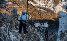 Seggiovia di Monte Moro e relative piste chiuse causa maltempo