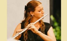 Mondov&igrave;, Maddalena Lanfranco primo flauto dell'Orchestra Giovanile Italiana