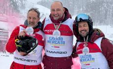 VIDEO - Il podio dello Sky Calciomercato Dual Race: primo Di Marzio, secondo Marchetti, terzo Quagliarella