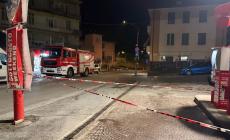 Mondov&igrave;: intervento dei vigili del fuoco e  polizia municipale dal distributore in  via Quadrone