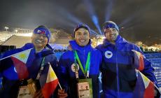Sci alpino: Barattero sfila con le Filippine alle Olimpiadi a Livigno