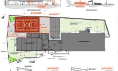 San Michele: un nuovo campo polifunzionale nel cortile delle scuole