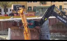Garessio, rimozione seconda chiave di volta arcata ponte Odasso. Soprintendenza: dovranno essere conservate
