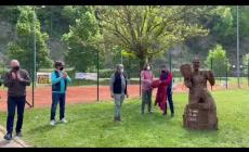 VIDEO: scoperta la statua di Rafa Nadal donata dal Tennis Club Ceva al Parco Perlasca