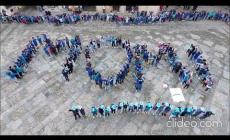 Ceva: flashmob dell&rsquo;Istituto Momigliano che risponde cos&igrave; al bullismo
