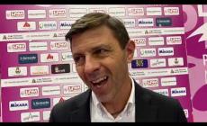 Coach Davide Delmati (Lpm Mondovì) analizza la vittoria per 3-1 contro Roma: «Tornati al Palamanera da vincitori, col pubblico. Sono felice»