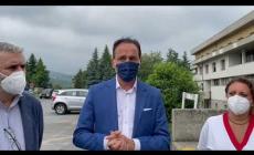 Cirio (Piemonte) a Ceva: «Il 28 giugno riapre Chirurgia, entro l'estate il Pronto Soccorso»