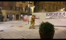 Mondovì: il cantiere di piazza San Pietro "si apre" per Peccati di gola